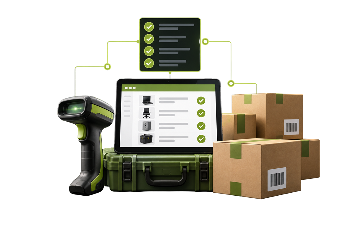 Asset Accountability & Compliance: Inventory & Reconciliation Hero